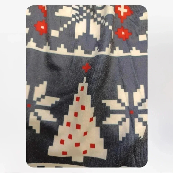 Ekouaer Pajama Set Holiday  Winter Theme Long Sleeve Shirt Pants Size 6-7 - Picture 5 of 7